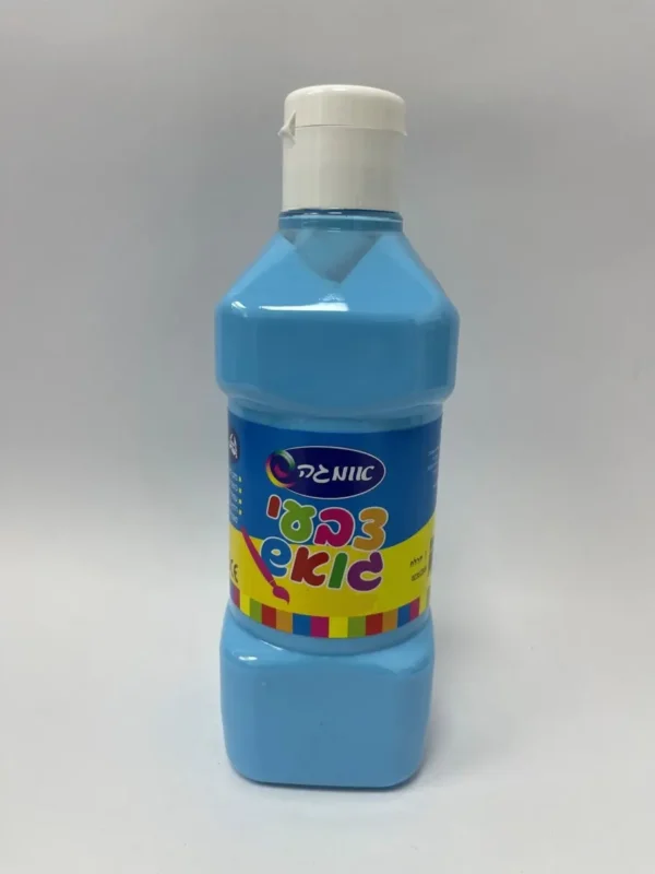 גואש 500 גרם תכלת