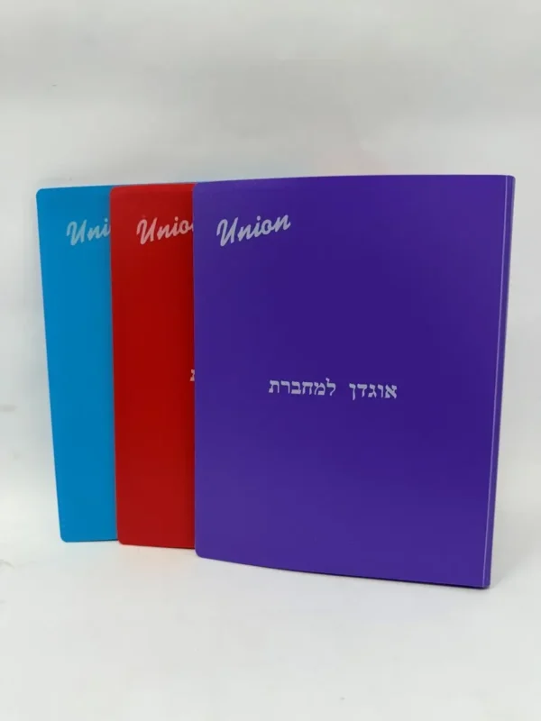 אוגדנית למחברת מיקס צבעים