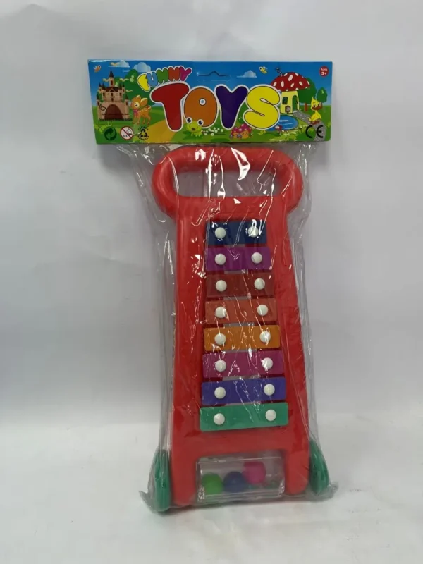 קסילופון +רעשן 35ס"מ