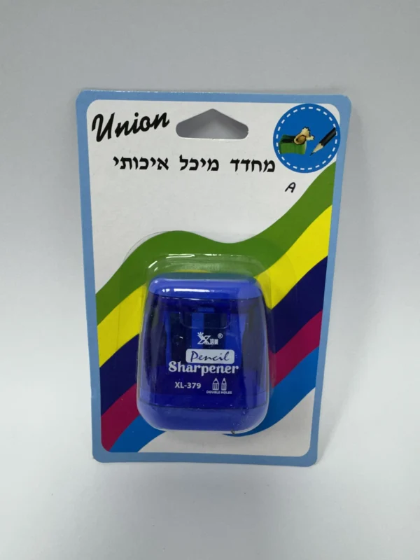 מחדד מיכל 2 חורים בלוח