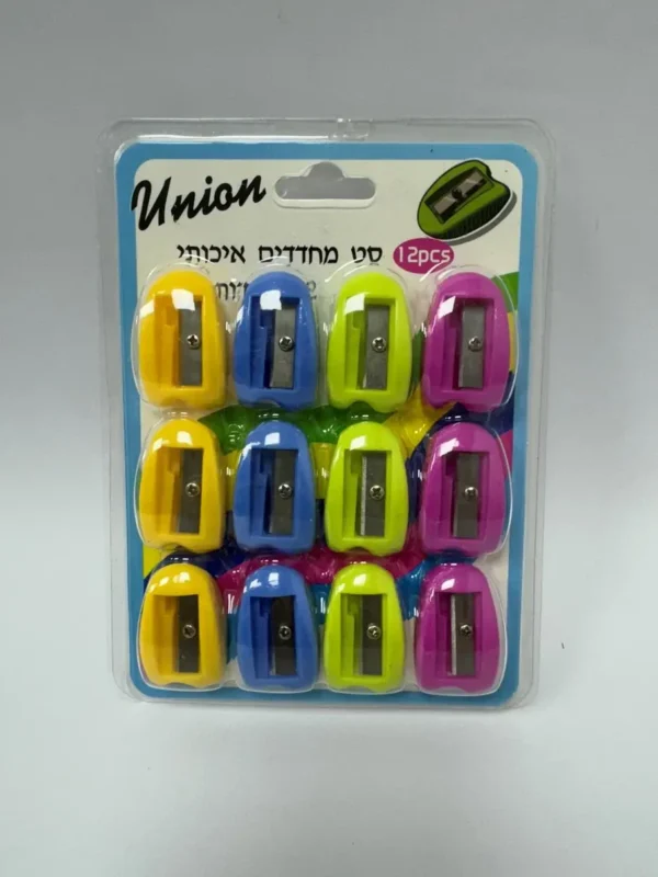 מחדד חור 1  12 יחידות בלוח