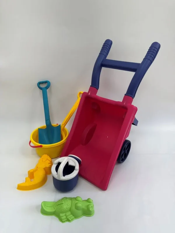 מריצה גדולה + דלי וכלים 52 ס"מ