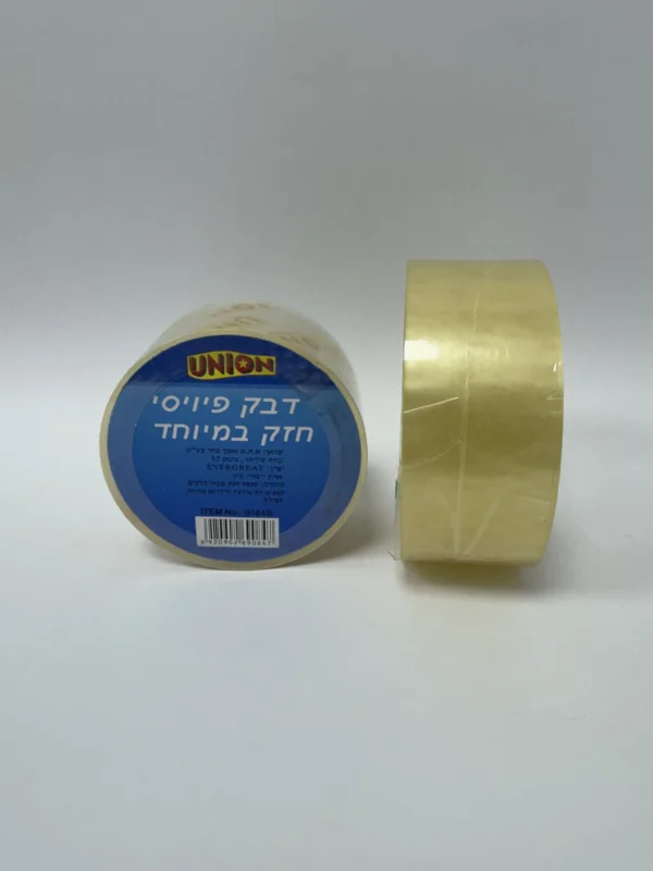 דבק פיויסי שקוף 60 מטר מעבר דירה