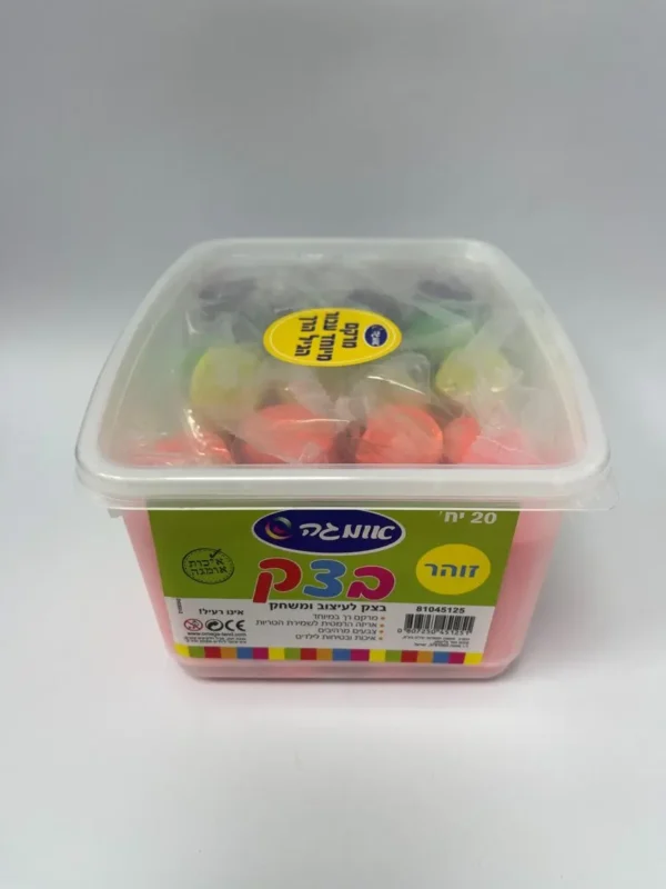 בצק 20 צבעים ענק אומגה