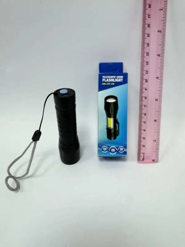 פנס לד מסיבי  כולל מטען USB