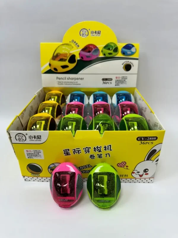 מחדד מיכל בצורת רכב