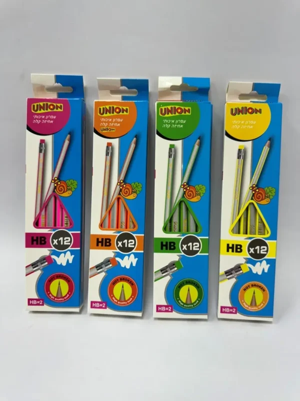 עפרון HB אורטופדי 1/12 זוהר איכותי