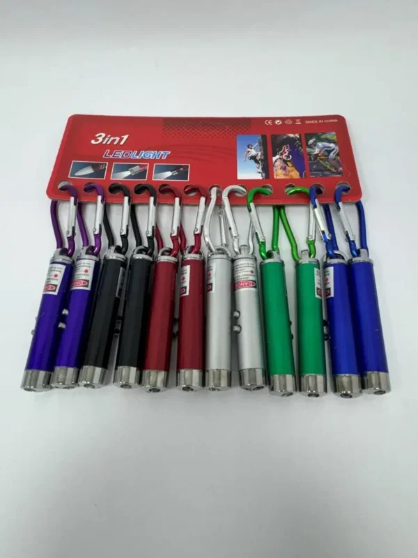 מחזיק לייזר + פנס