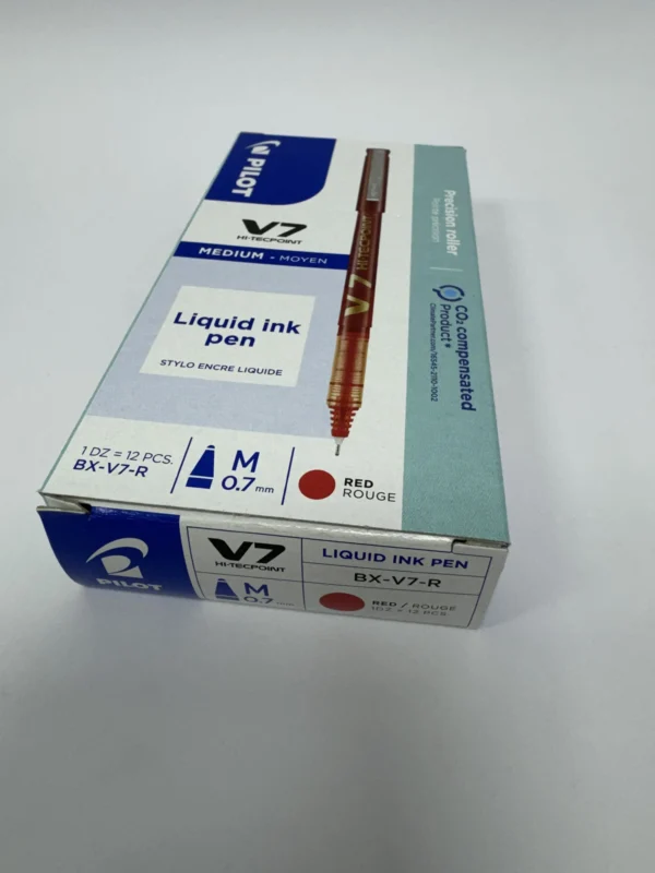 עט פילוט V7 אדום