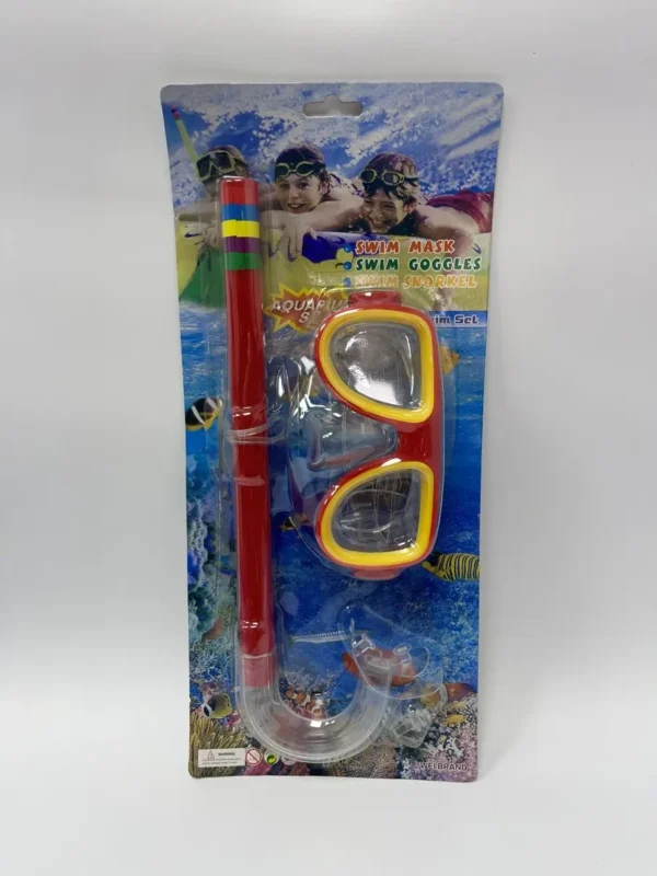 משקפת + שנורקל בלוח 1/4 ס"מ