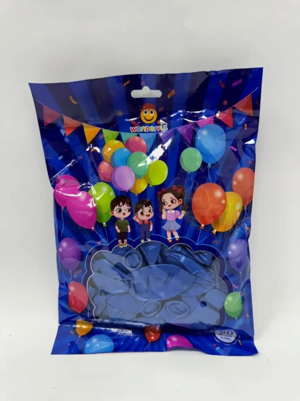 בלון 50 במארז צבע כחול