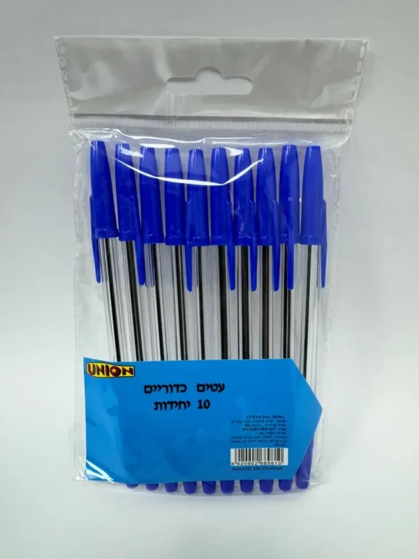 עט סטיק 1/10 בשקית