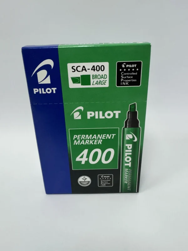 טוש פרמננט ירוק פילוט 400