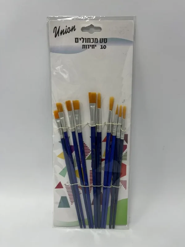 סט מכחולים 1/10 משולב