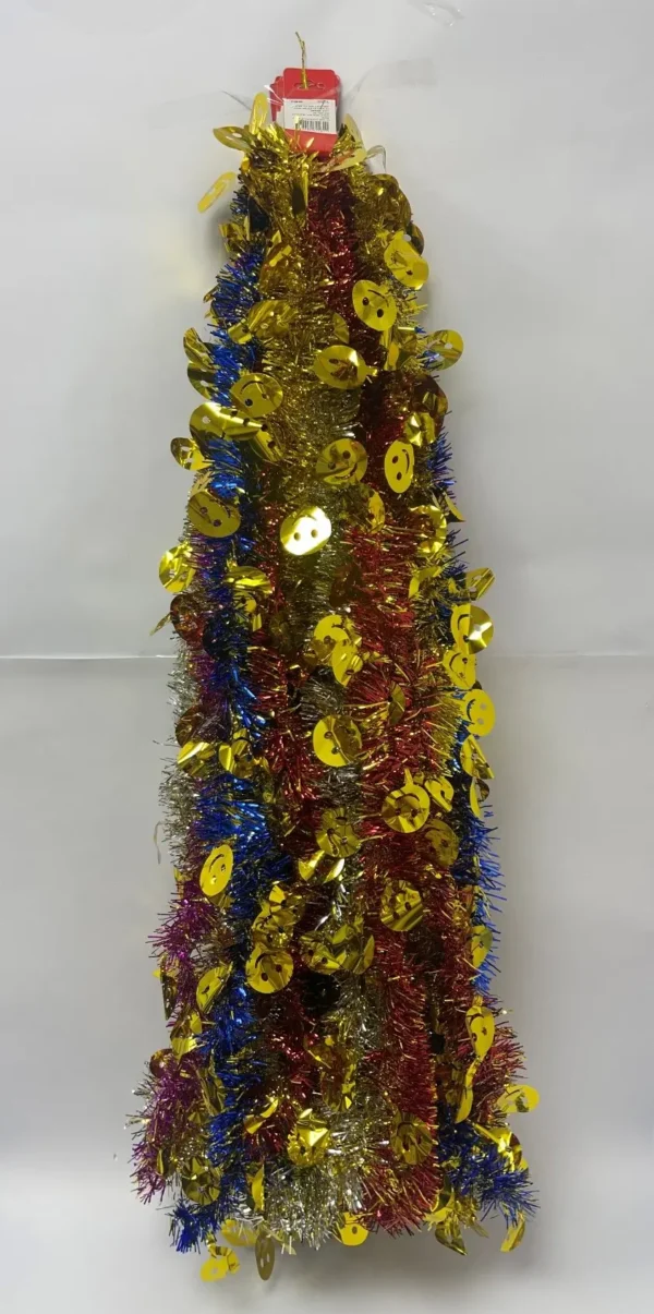 גרלנדים צבעוני 12 עיגולים עיגולים