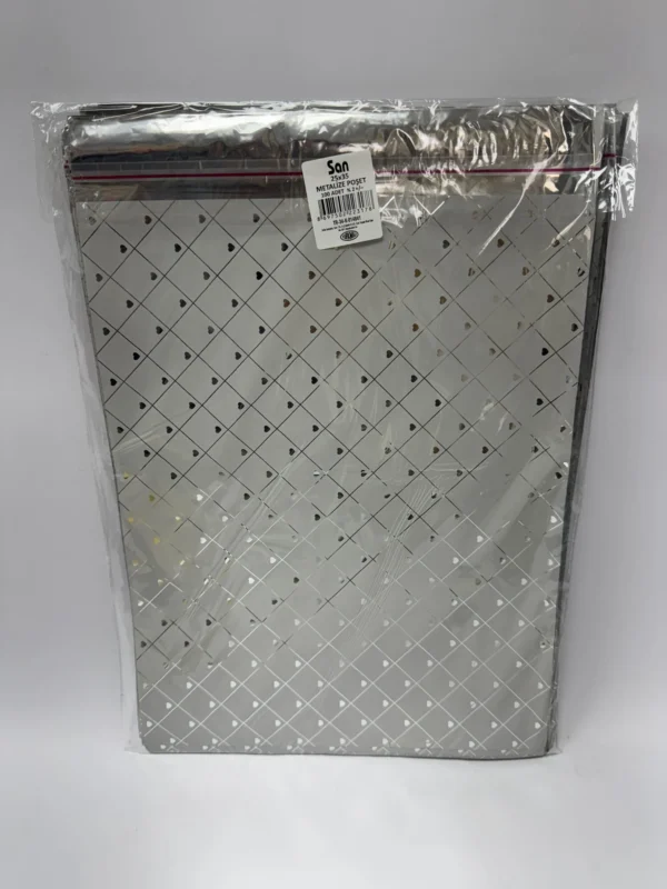 שקיות מטאלי 35x25 ארוז 100