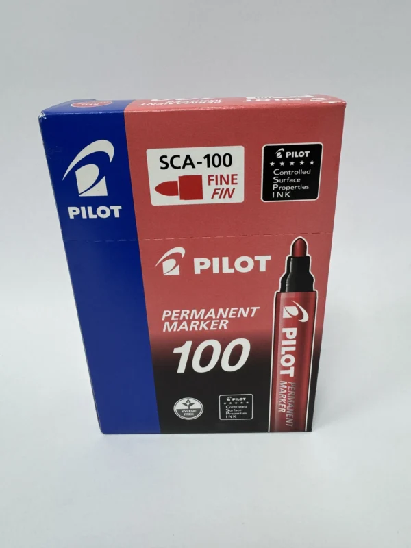 טוש פרמננט אדום פילוט 100